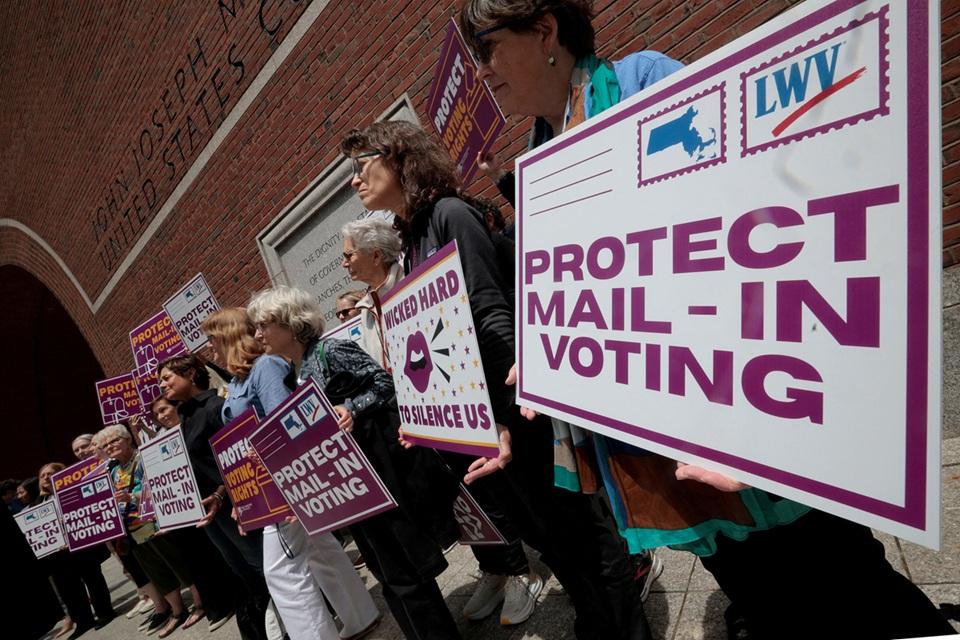Trump's mail-in voting restrictions blocked by a second judge - GMA Network