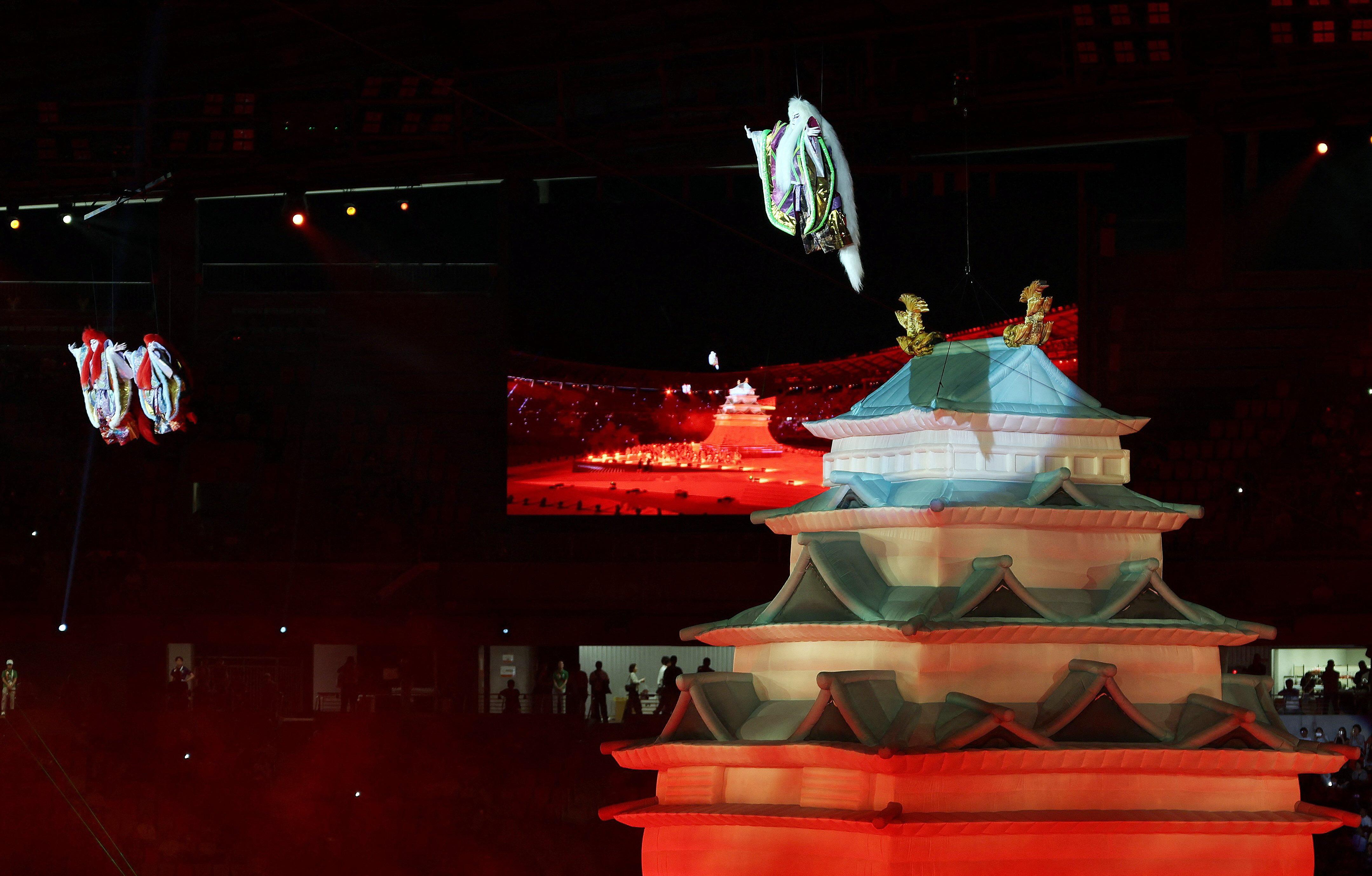 Asian Games open in Nagoya with glitzy ceremony after troubled buildup - GMA Network
