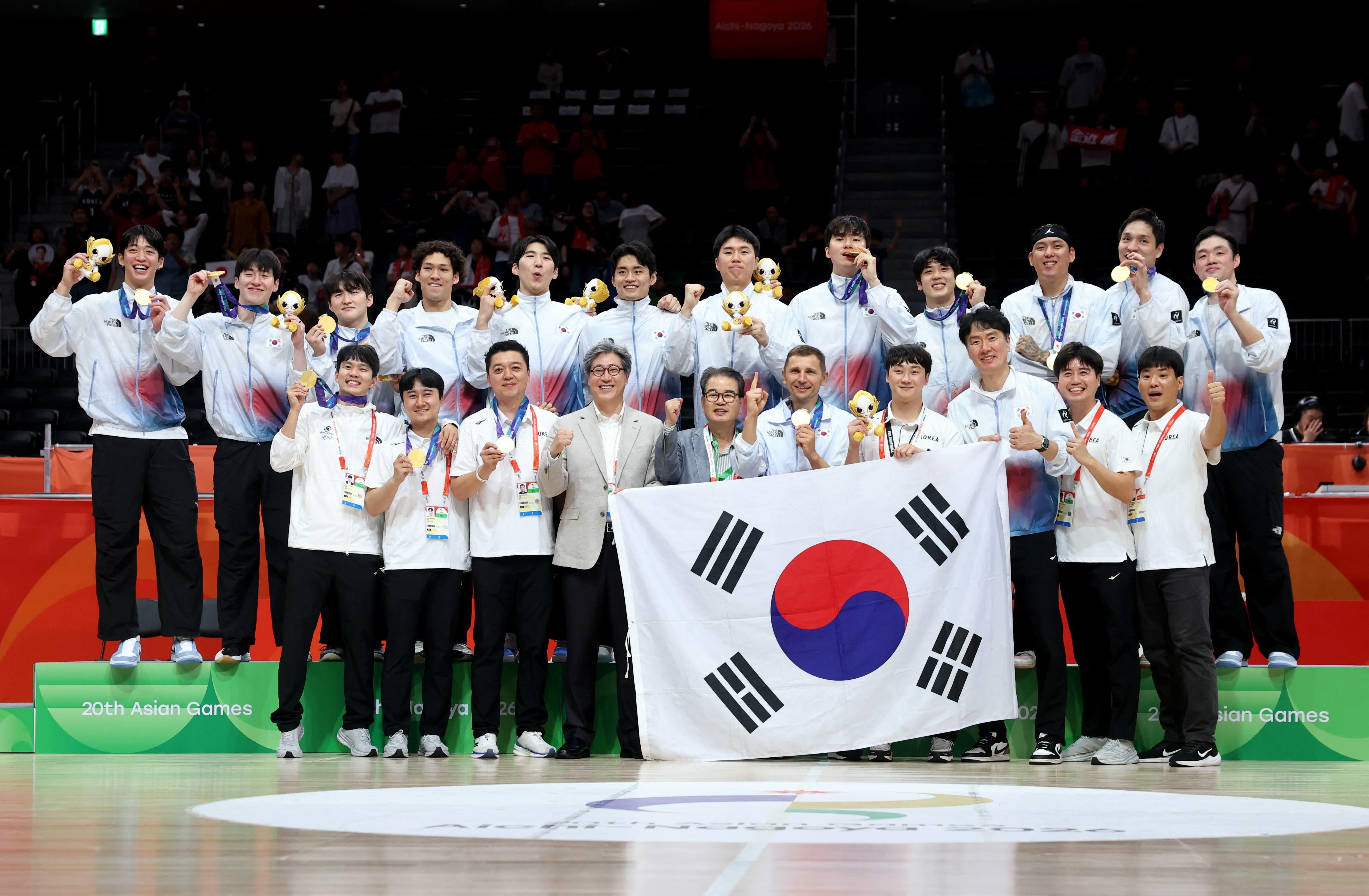 South Korea break Japan hearts to win Asian Games basketball gold