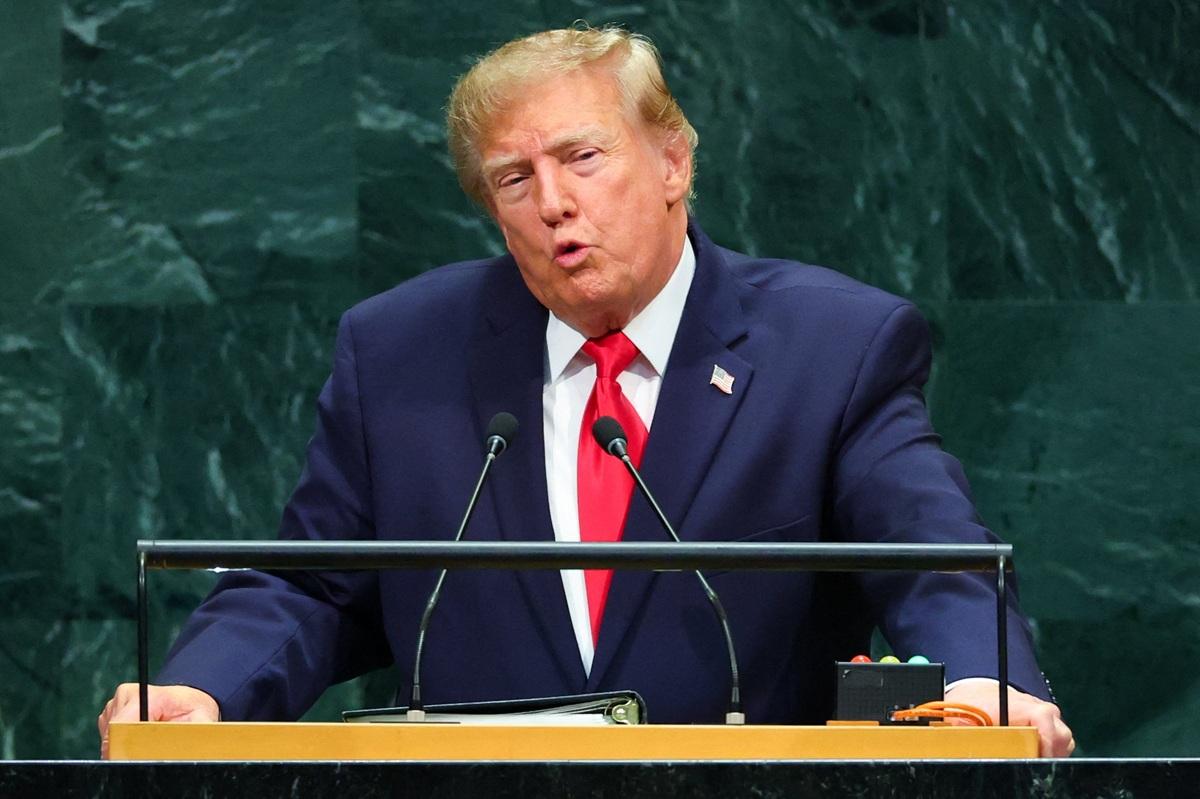Trump warns in UN speech he could 'annihilate' Iran without peace deal