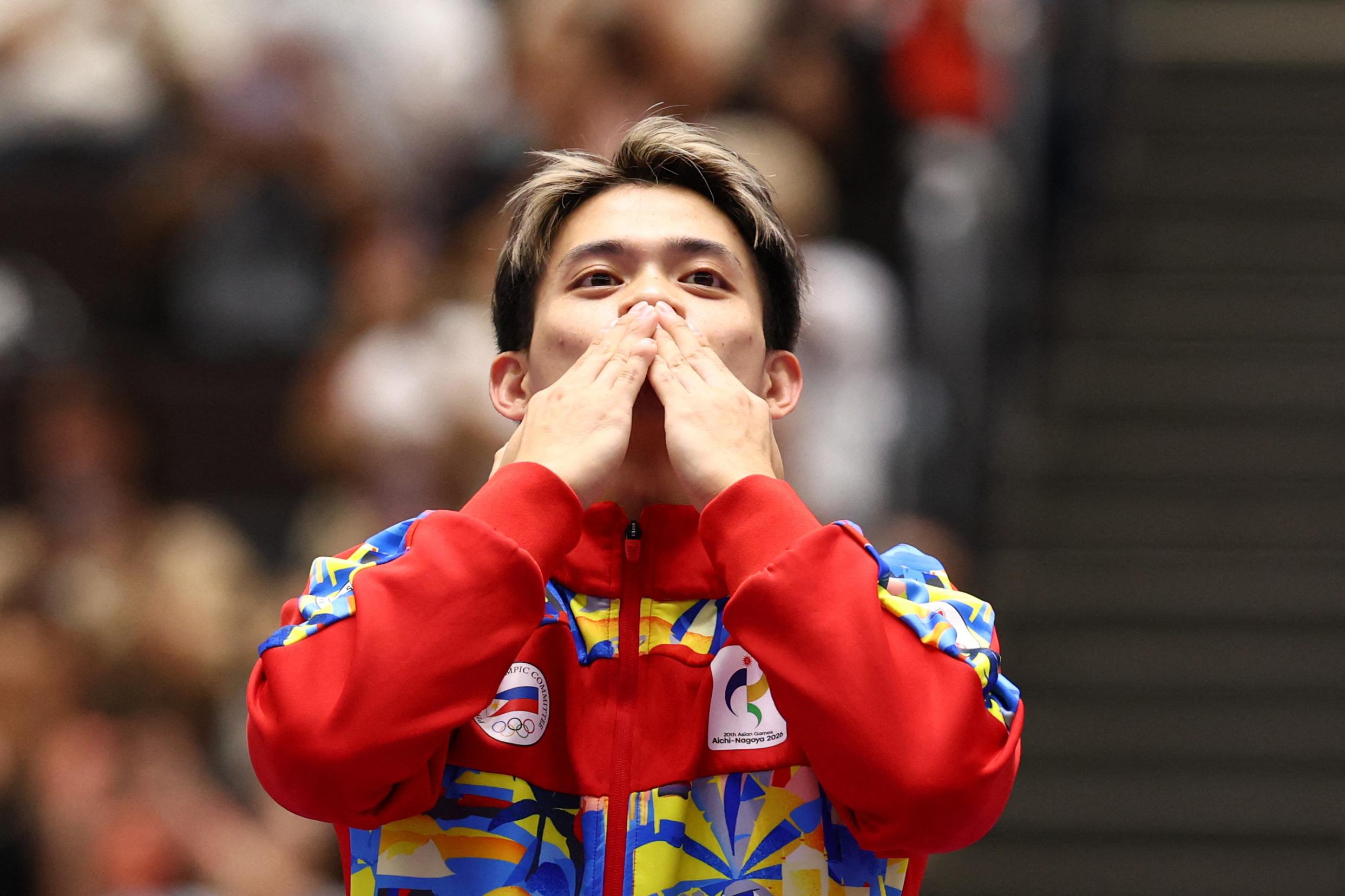 Carlos Yulo wins first Asian Games gold after 'challenging' journey - GMA Network