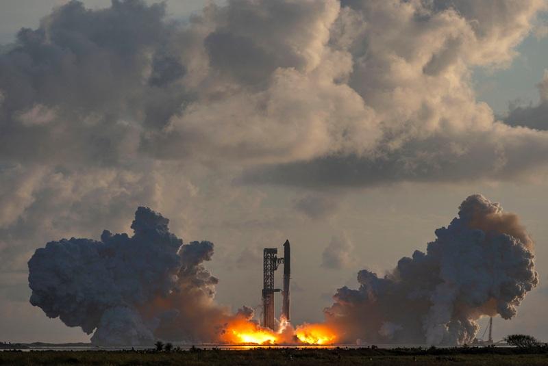 SpaceX puts Starship megarocket in orbit for first time