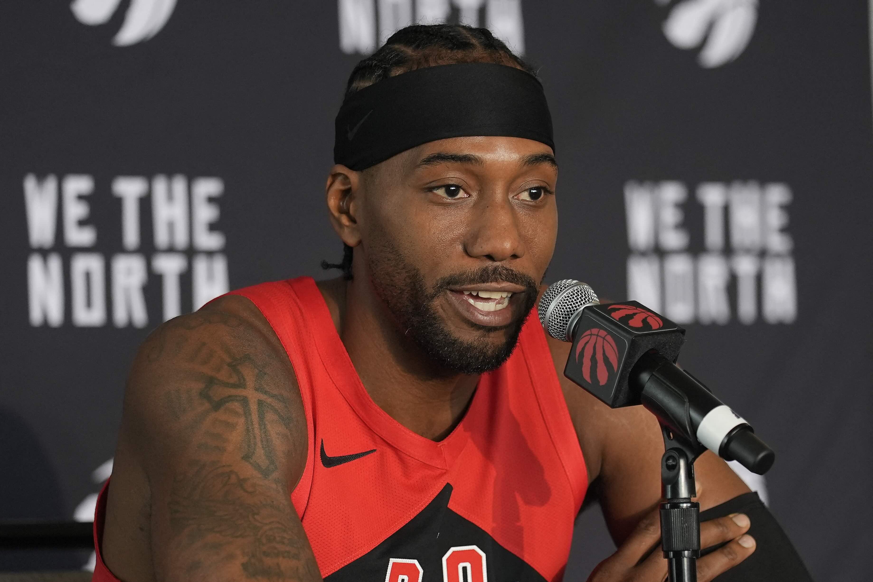 Kawhi Leonard excited to be back in Toronto, move past NBA investigation