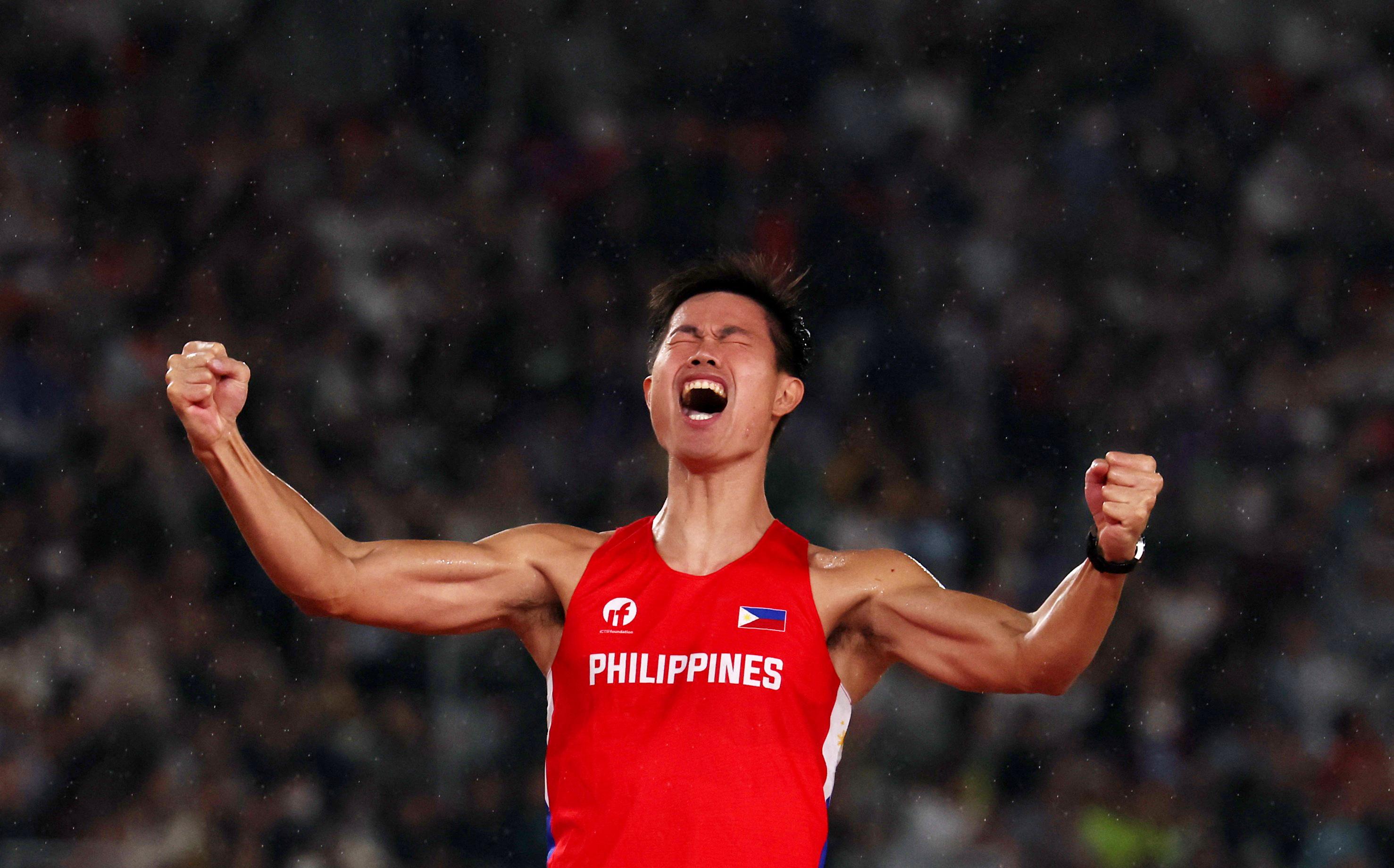Asian Games 2026: EJ Obiena in the pole vault competition