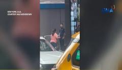 Babae, nanaksak ng 2 pedestrian sa Times Square; suspek at 1 biktima, patay