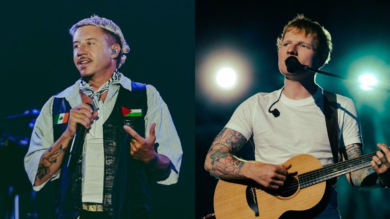 Macklemore dropped from Ed Sheeran's tour after 'Free Palestine' remarks - GMA Network