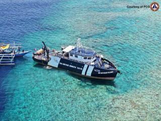 BFAR vessel runs aground at Hasa-Hasa Shoal in West PH Sea &mdash;PCG 