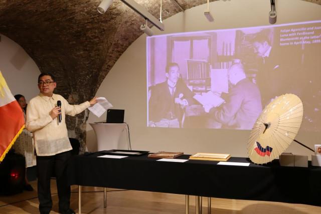 During the turnover ceremony on September 17, 2026, National Museum Deputy Director-General for Museums Arvin Manuel Villalon offered a deeper insight into the artifacts and their contemporary relevance. Photo: Andy Peñafuerte III