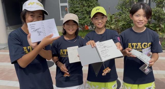 Japan fans of PH soft tennis team