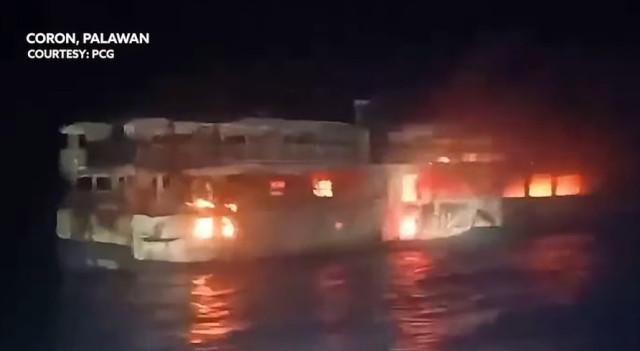 87 people still missing in Coron ship fire —PCG