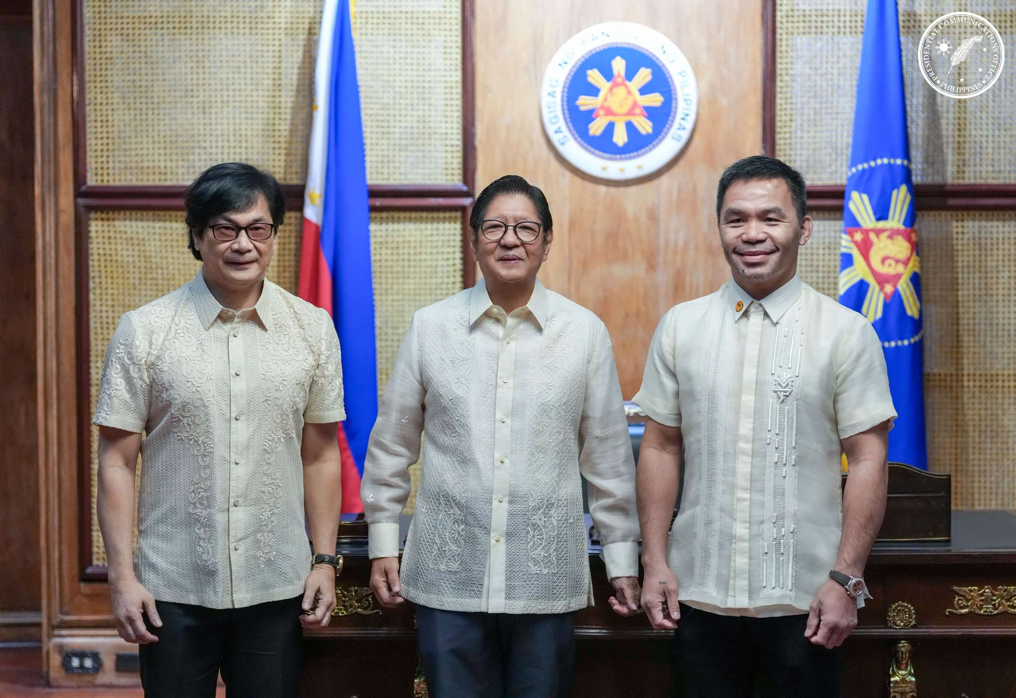 Pacquiao takes oath as NAPC chief
