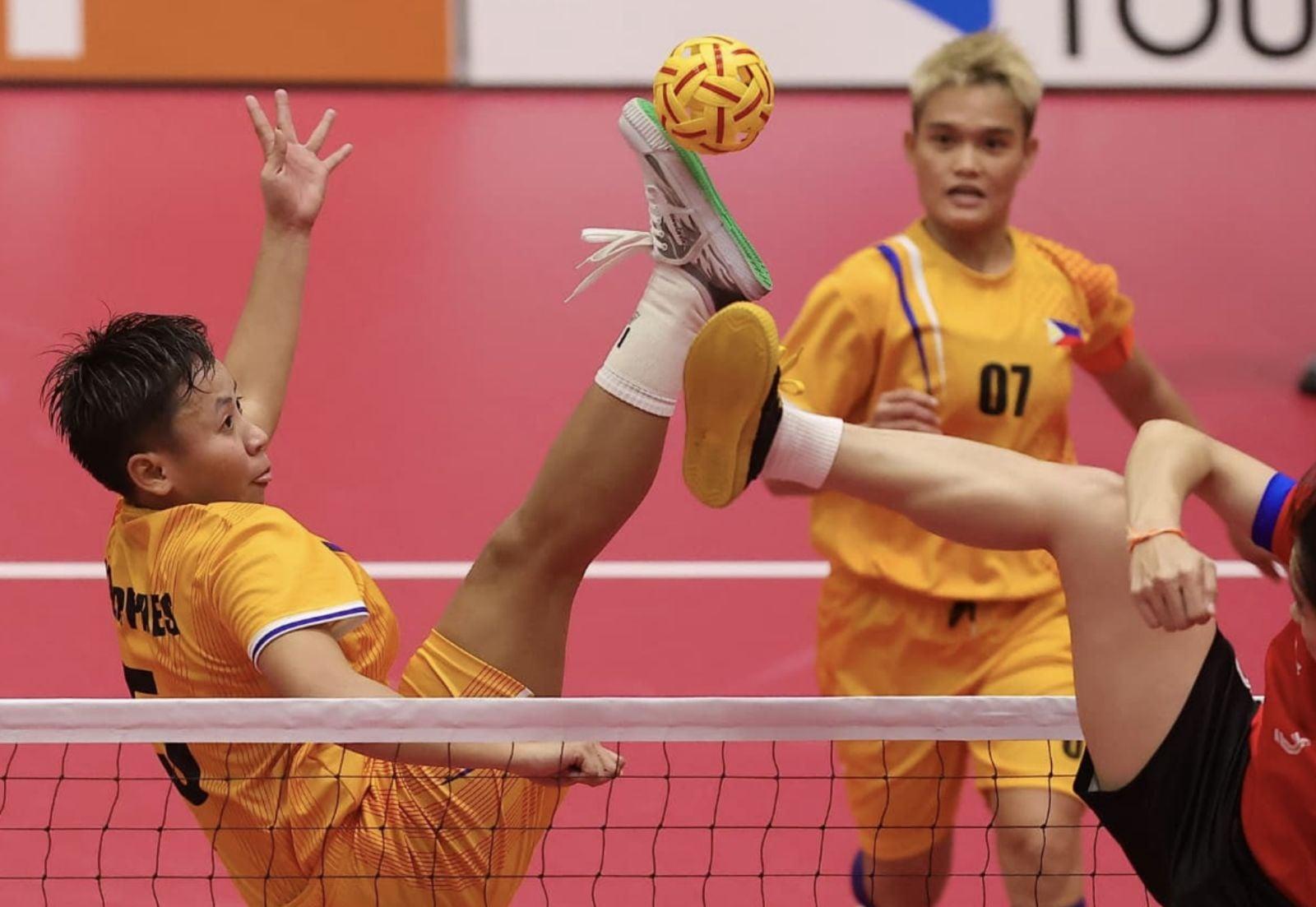 PH scores silver in Asian Games sepak takraw women's doubles - GMA Network