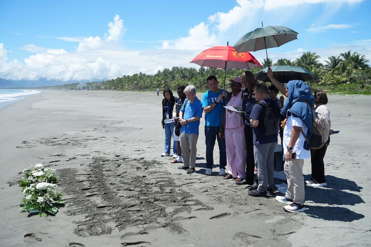 UAAP: Divine Adili's parents visit Dipaculao, Aurora to remember late son