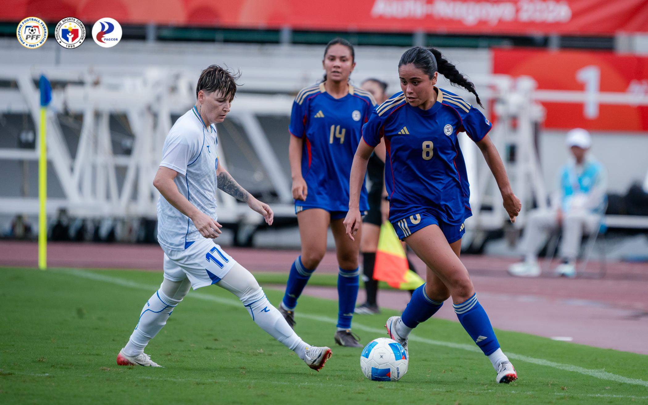 Filipinas beat Hong Kong for first win in 2026 Asian Games women's football