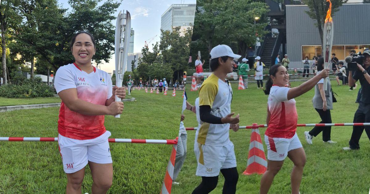 Hidilyn Diaz joins 2026 Asian Games torch relay