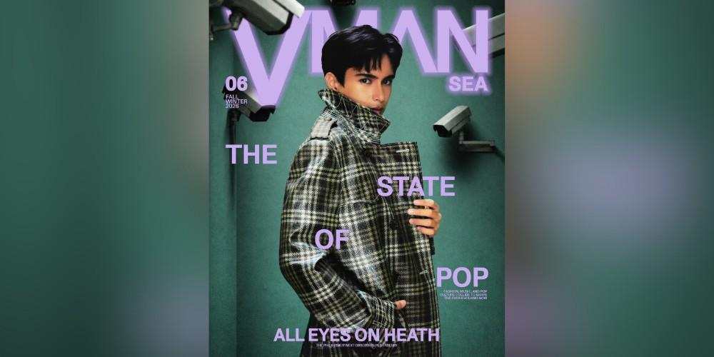 Heath Jornales gets featured on cover of VMAN SEA