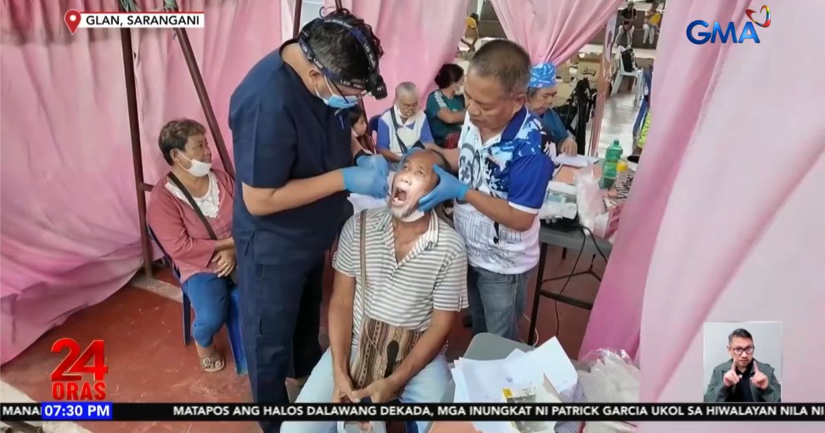 Over 1,000 individuals in Sarangani receive free medical services from GMA Kapuso Foundation
