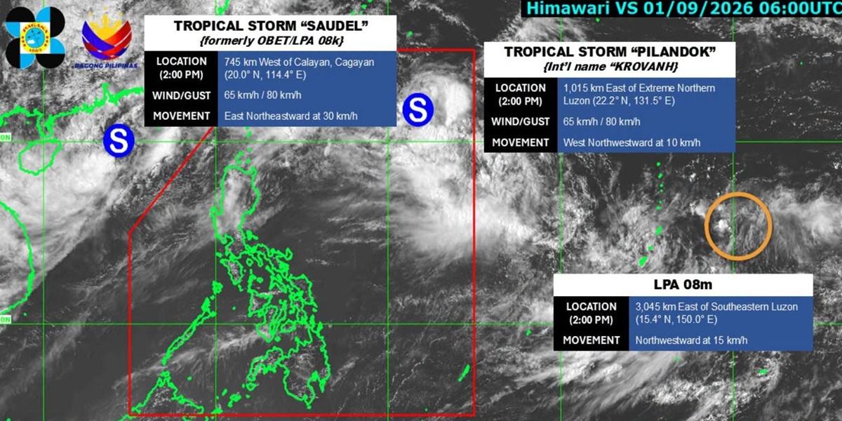 LPA dissipated outside of Philippine Area of Responsibility