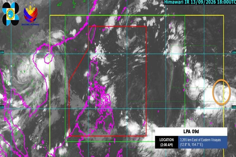 LPA outside PAR with medium chance to develop into tropical depression