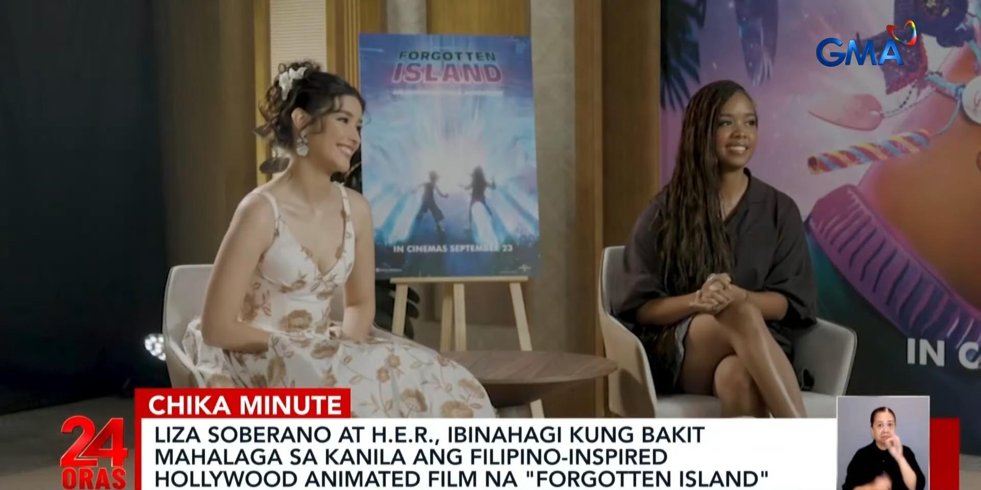 Liza Soberano, H.E.R. share pride in Filipino-inspired animated film 'Forgotten Island' - GMA Network