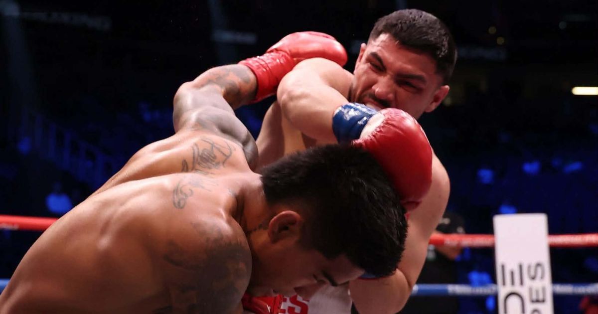 Mark Magsayo's late rally falls short as Andres Cortes stays unbeaten