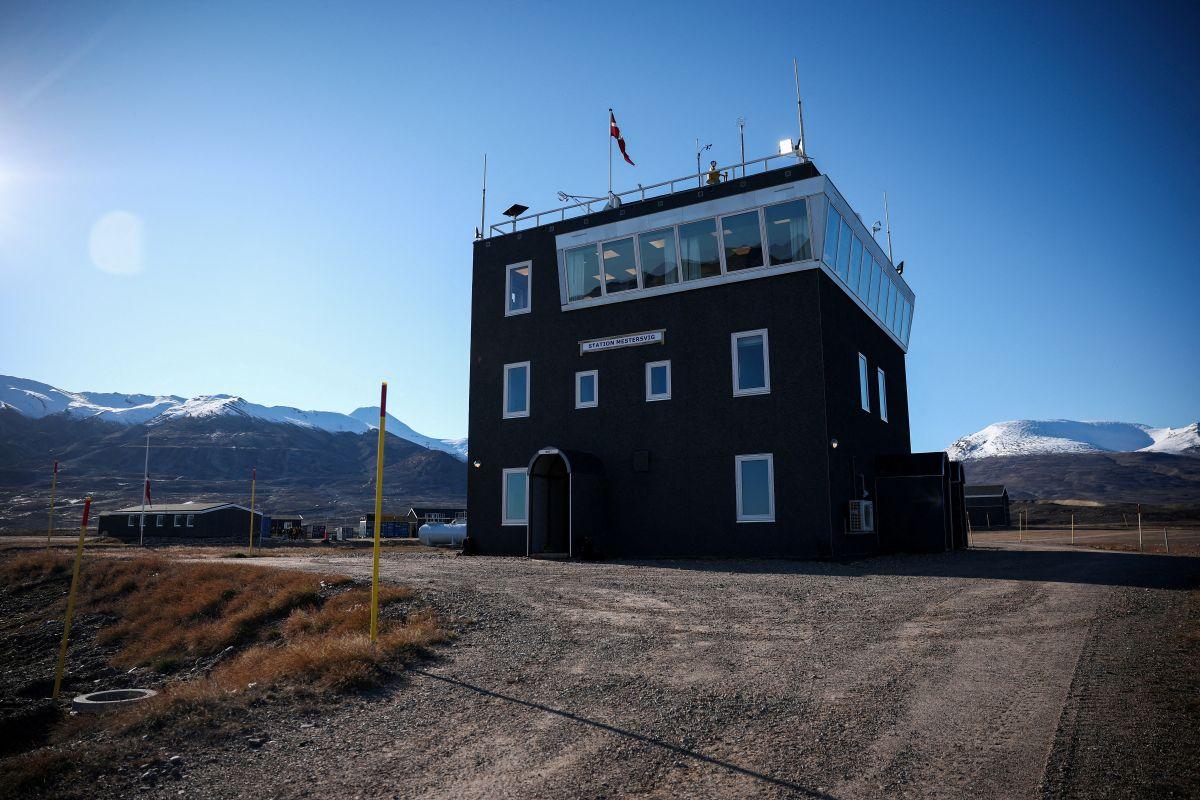 Mestersvig military outpost in Greenland