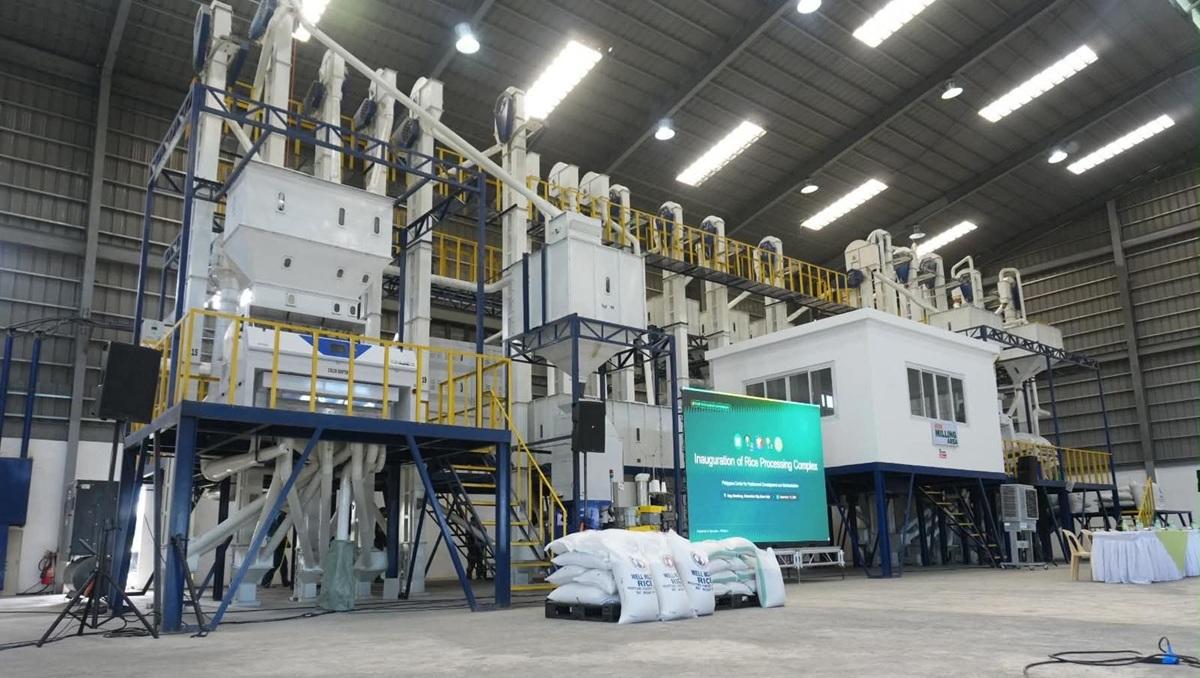 DA opens P74.4-million rice processing facility in Cabanatuan