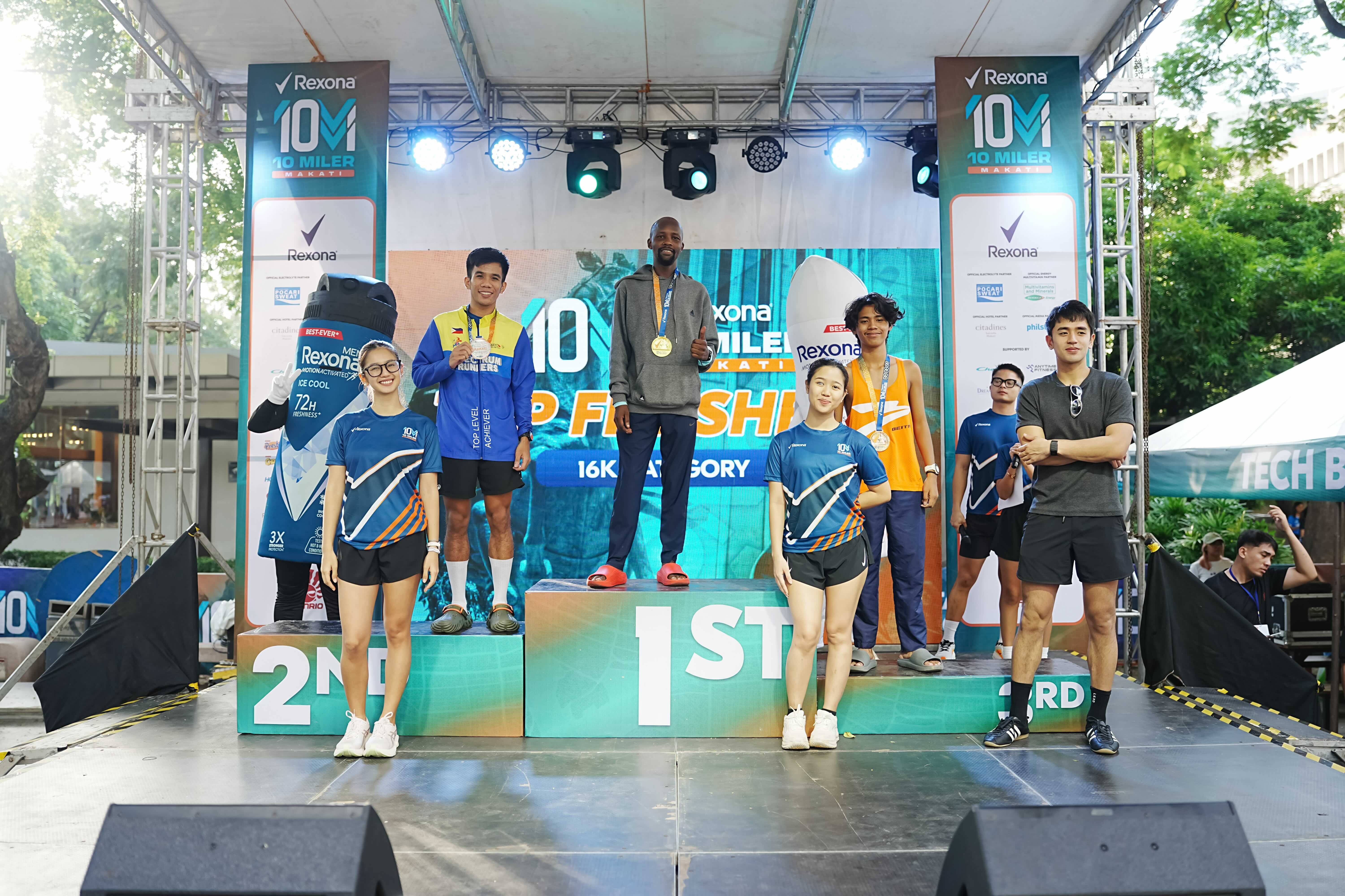 Elite runners Muge, Magtubo rule 10 Miler Makati leg