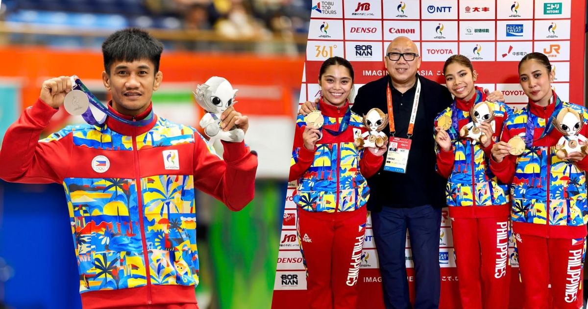 Jean Claude Saclag bags PH's first silver, Women's kata team gets bronze in Asian Games - GMA Network