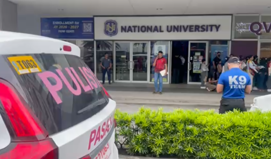 Police verifying reported 'threat' at NU-MOA as school shifts to online class