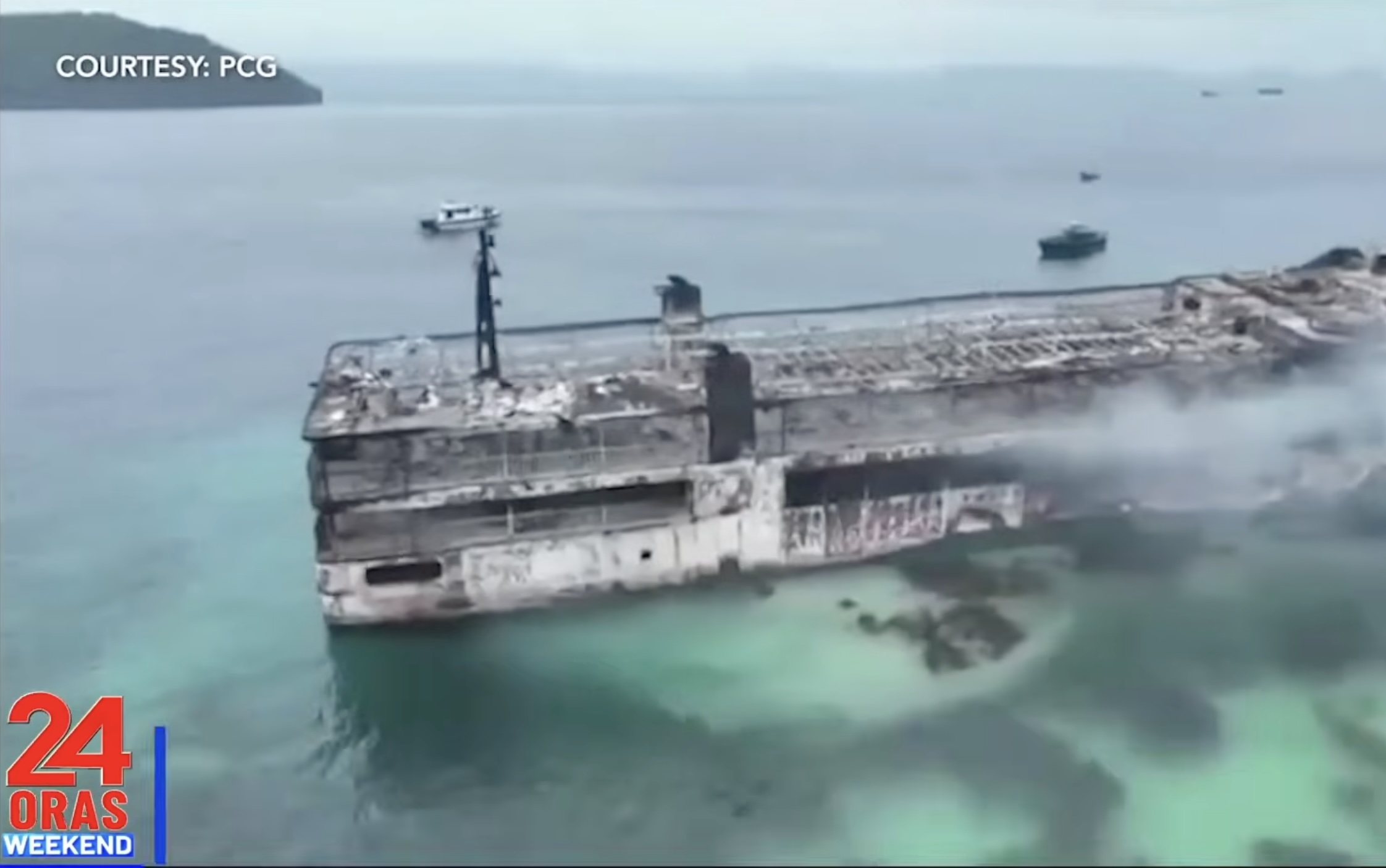 MV June Aster captain missing, faces probe over deadly fire - GMA Network