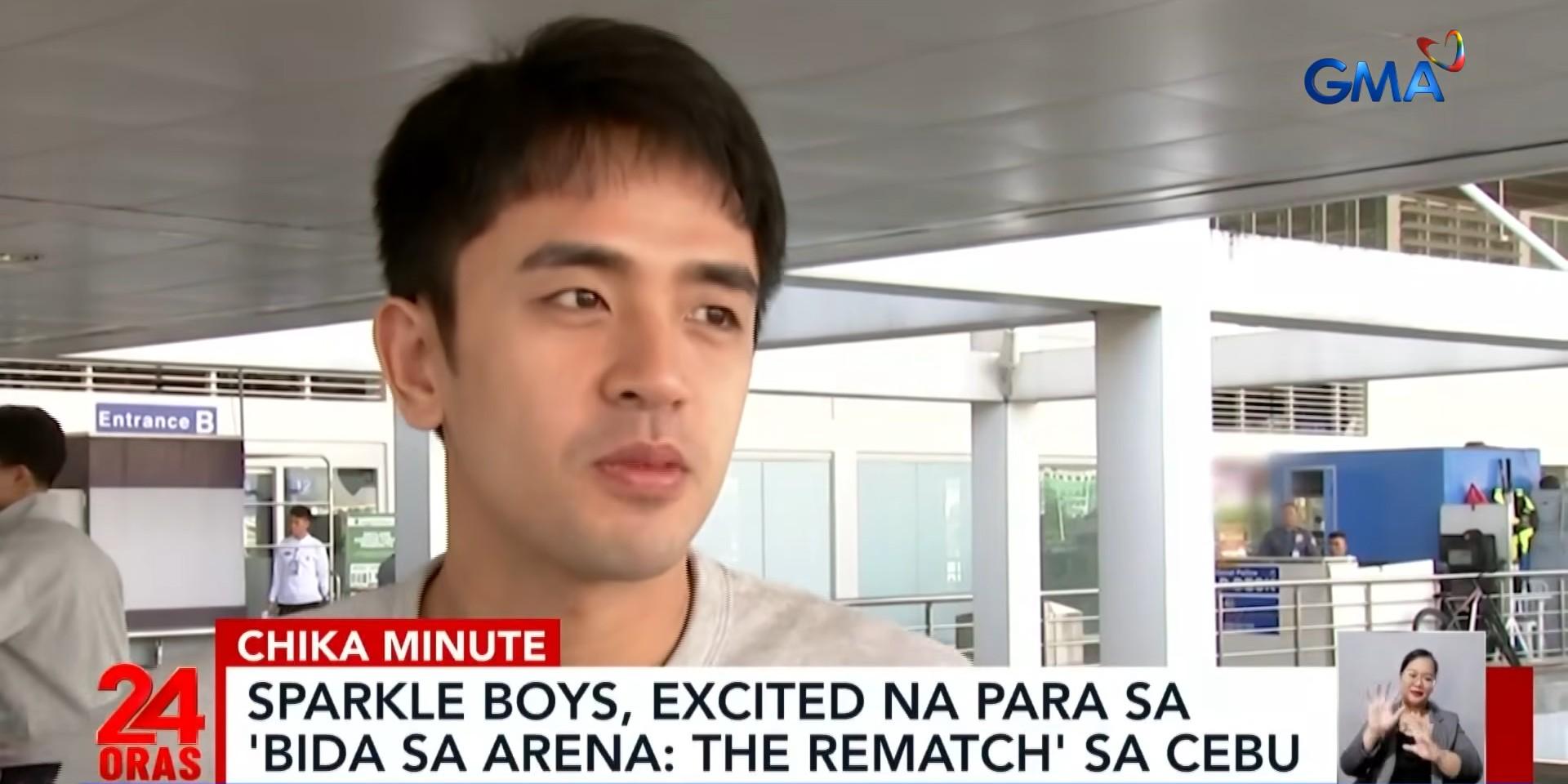 David Licauco, Dustin Yu, more Sparkle boys excited for 'Bida sa Arena: The Rematch' in Cebu