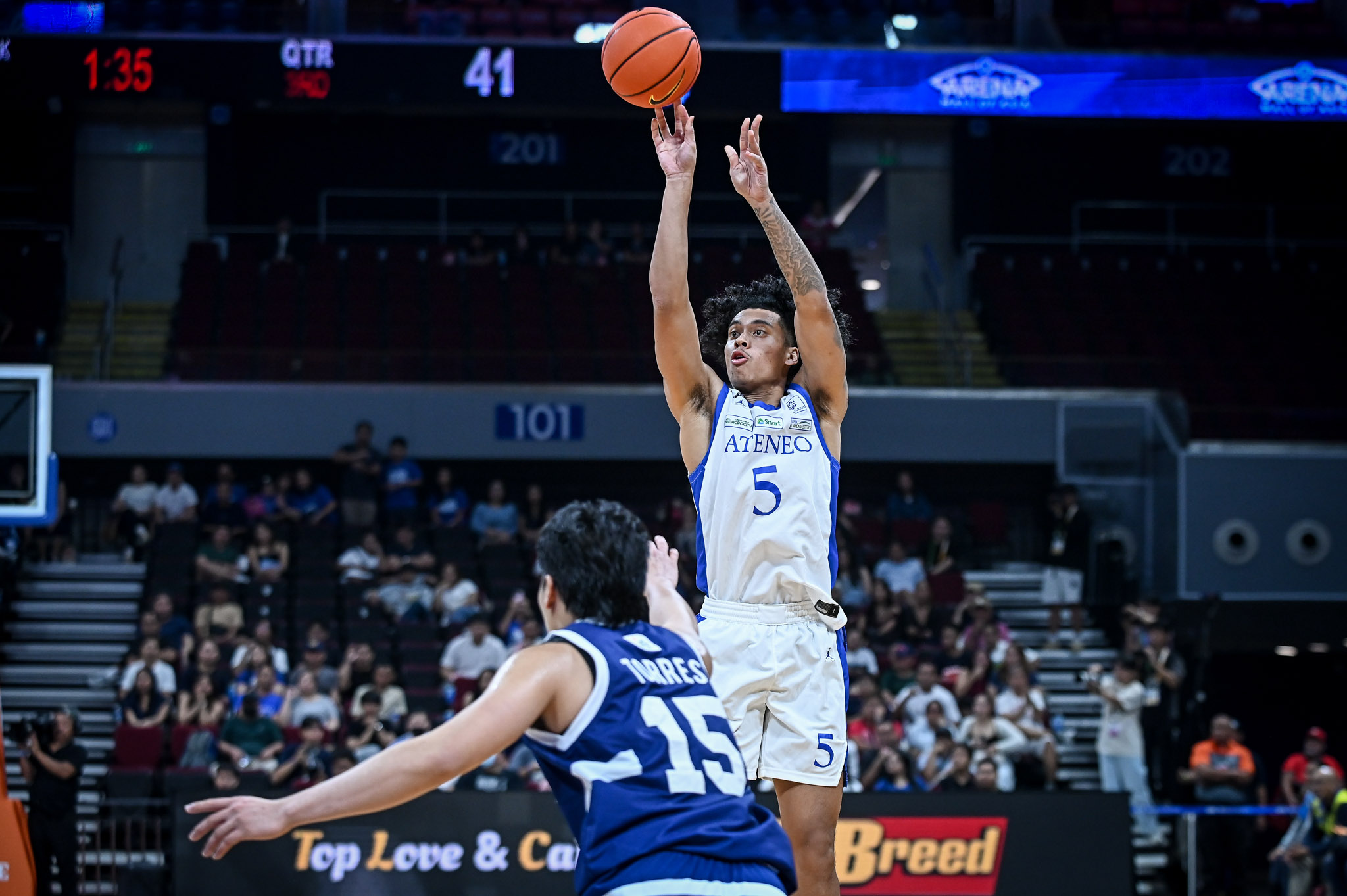 UAAP: Ateneo bounces back at Adamson's expense for second win
