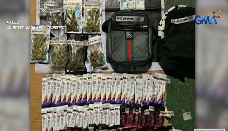 Lalaking nagbebenta ng vape na may halo umanong marijuana oil sa mga kabataan, inaresto sa Maynila