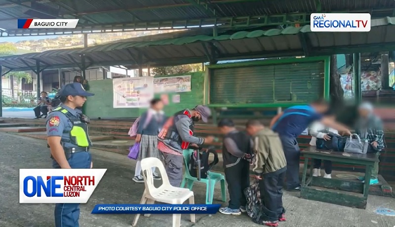 Baril na walang bala, naipasok umano ng isang 13-anyos na estudyante sa loob ng isang paaralan sa Baguio City Baril na walang bala, naipasok umano ng isang 13-anyos na estudyante sa loob ng isang paaralan sa Baguio City