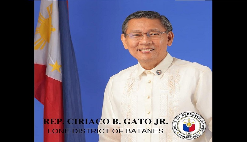 Kongresista ng Batanes na si Ciriaco Gato Jr., pumanaw na