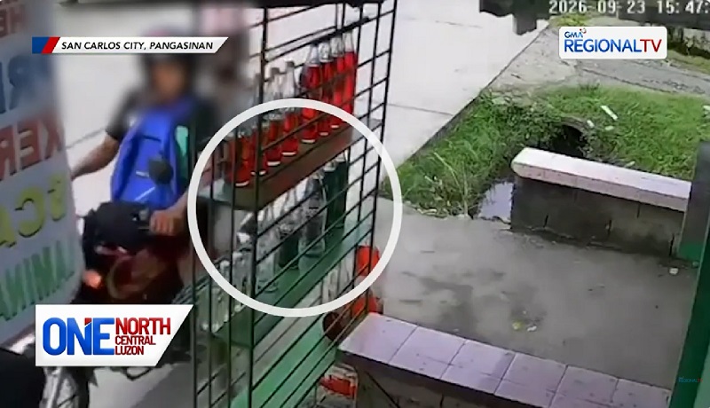 Gasolina na itinitinda na ‘tingi’ o nasa bote, ‘di pinatawad ng mga kawatang nakasakay sa motorsiklo