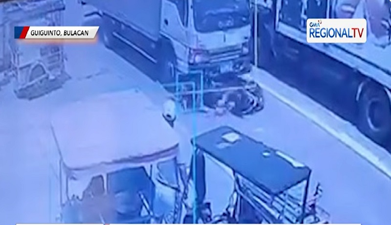 7-anyos na lalaking angkas sa motorsiklo, patay nang mabangga at magulungan ng closed van sa Bulacan