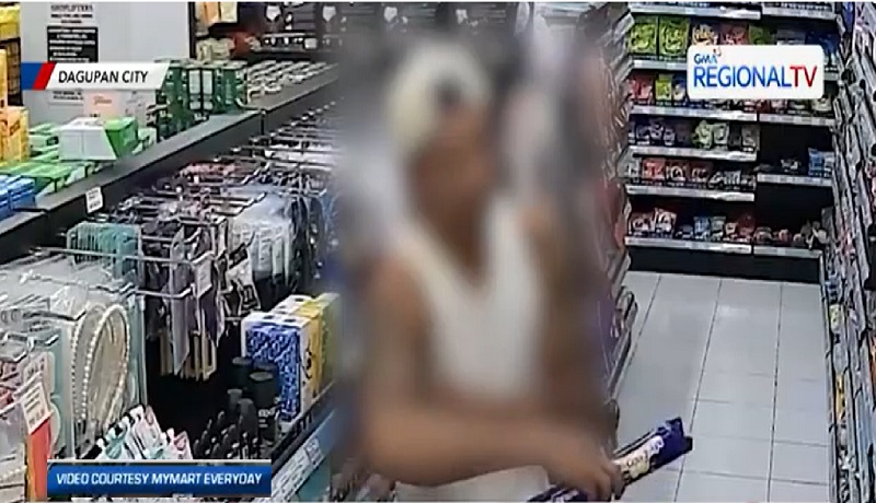 Tindang deodorant, ipinahid ng customer sa kaniyang kilikili at ibinalik sa estante