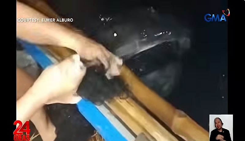 Mangingisda sa Masbate, nagulantang sa aksidente niyang nahuli na isang pambihirang sea creature 