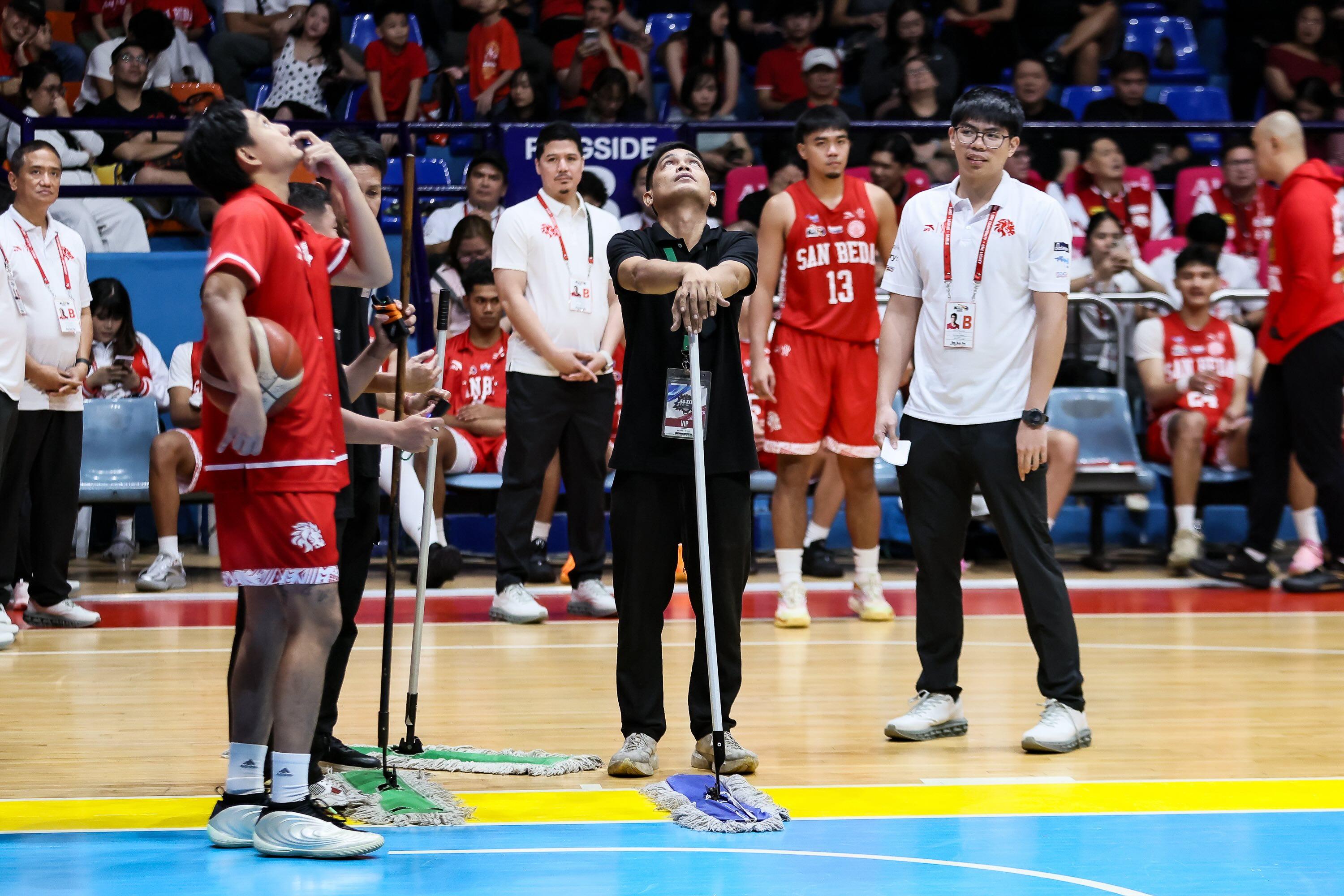 NCAA: JRU-San Beda game postponed due to unplayable court conditions