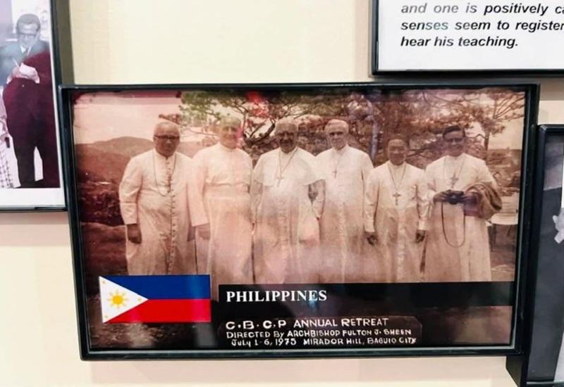 Baguio's Mirador welcomed Archbishop Sheen for Filipino bishops' retreat in 1975