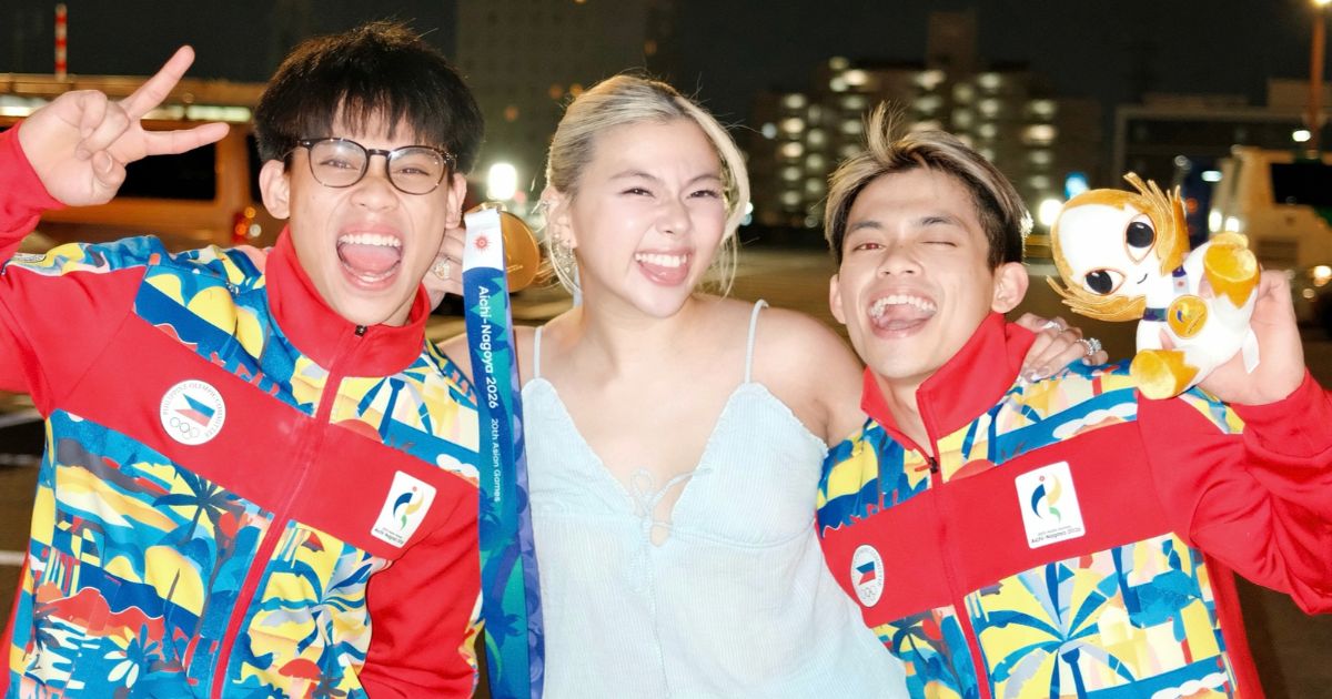 Carlos Yulo touched by surprise homecoming salubong from 'chosen family' after Asian Games triumph