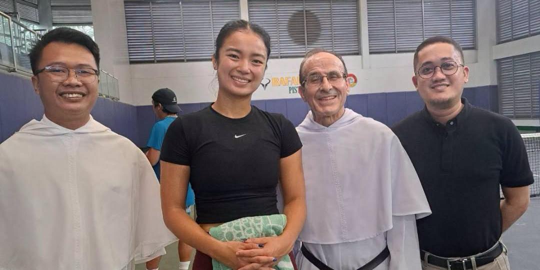 Alex Eala pays a visit to alma mater Colegio San Agustin Makati