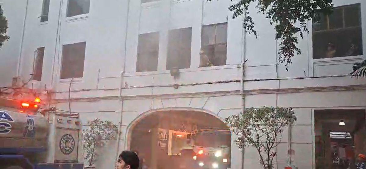 Fire at Manila City Hall, Sept. 2, 2026