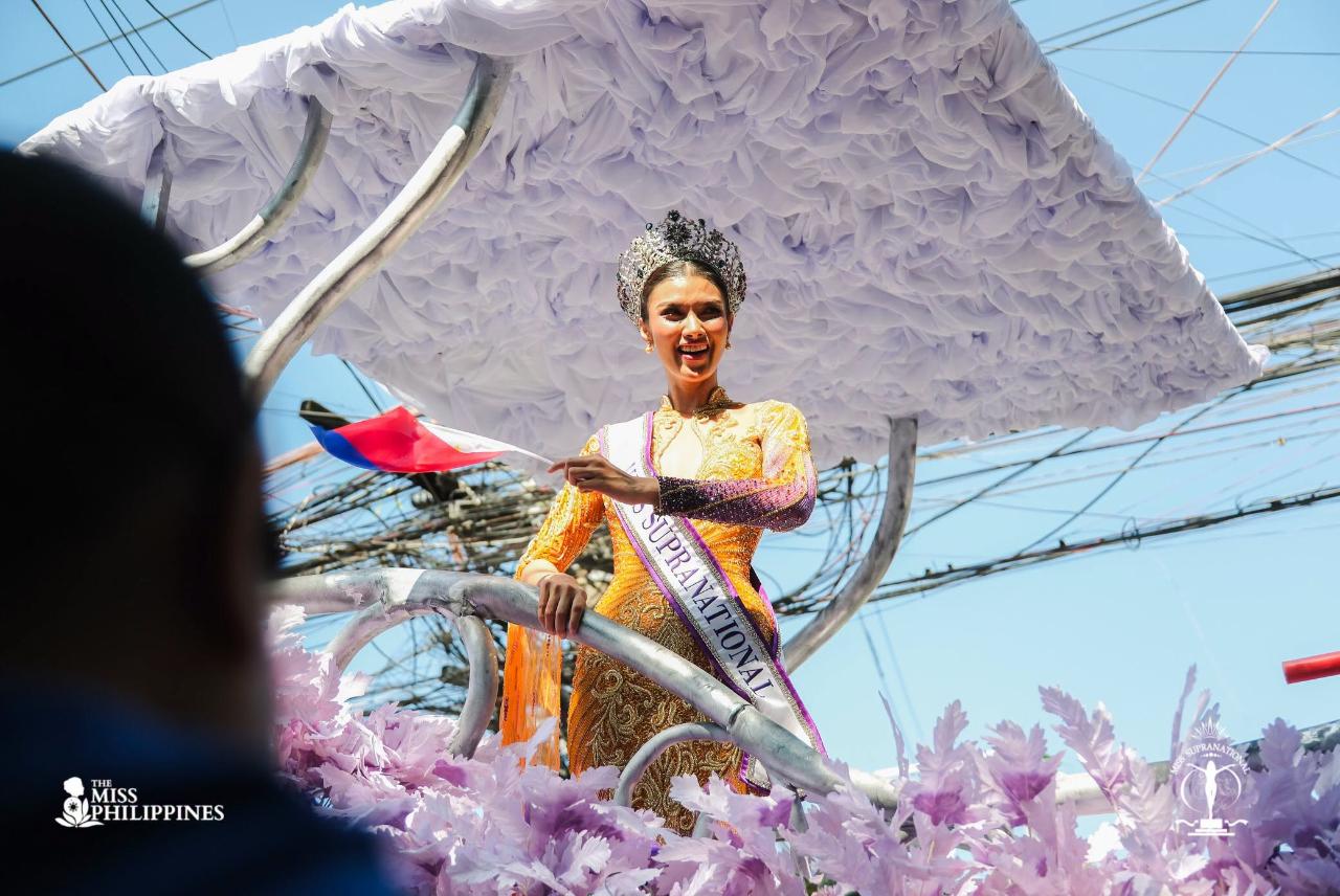 Katrina Llegado holds homecoming parade in Taguig City Katrina Llegado holds homecoming parade in Taguig City