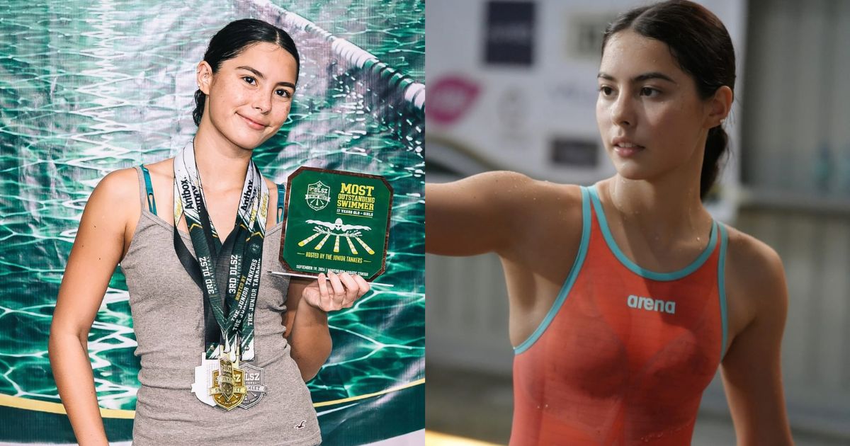 Kendra Kramer becomes Most Outstanding Swimmer at DLSZ Invitational Swim Meet