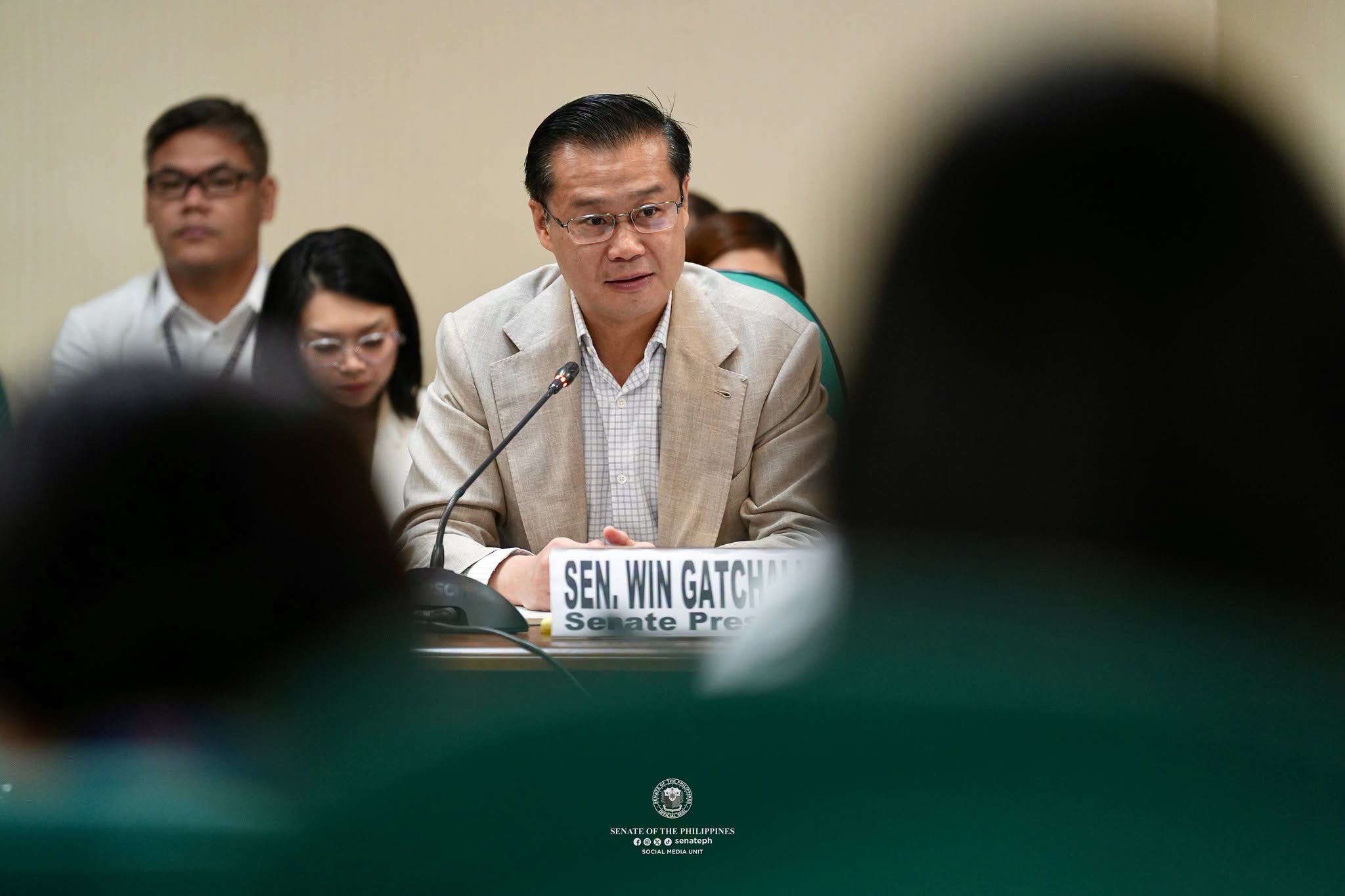 Senators should take public transport once a week —Win Gatchalian