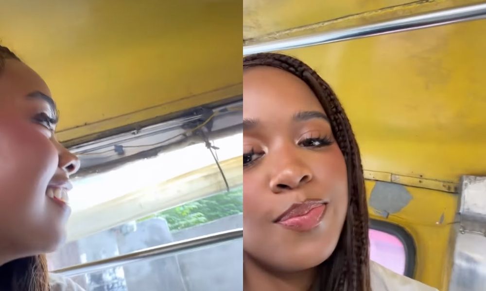 H.E.R. goes on a jeepney joy ride