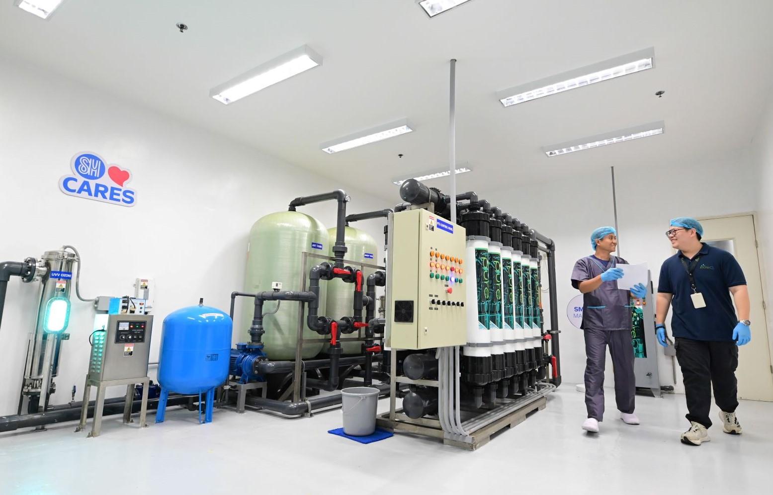 Rainwater Treatment Facility at SM City Masinag reinforces water sustainability for SM 
